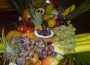 Grandes corbeilles de fruits exotiques 